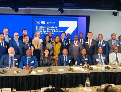 وزيرة التعاون الدولي تُشارك في المائدة المستديرة حول الطاقة المستدامة في أفريقيا