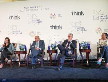 وزيرة التعاون الدولي تشارك في جلسة نقاشية حول تعزيز الأمن الغذائي