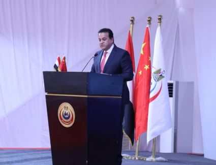 وزير الصحة يفتتح المجمع اللوجيستي المميكن لحفظ وتوزيع اللقاحات بشركة «فاكسيرا» بمدينة 6 أكتوبر