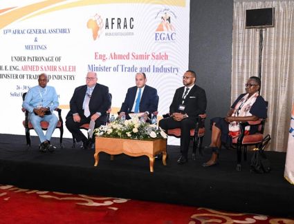 وزير التجارة والصناعة يفتتح أعمال اجتماعات الجمعية العمومية للمنظمة الإفريقية للاعتماد بالقاهرة