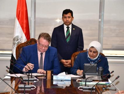 وزير الشباب والرياضة يشهد بروتوكول تعاون مع منظمة العمل الدولية 