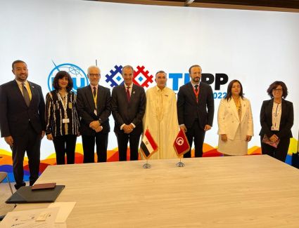 وزير الاتصالات يلتقى نظيره التونسى لتعزيز التعاون المشترك