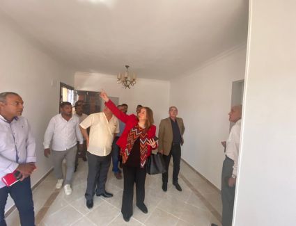 جولة تفقدية لمسئولي الإسكان بوحدات المبادرة الرئاسية "سكن لكل المصريين" بمدينة العبور الجديدة