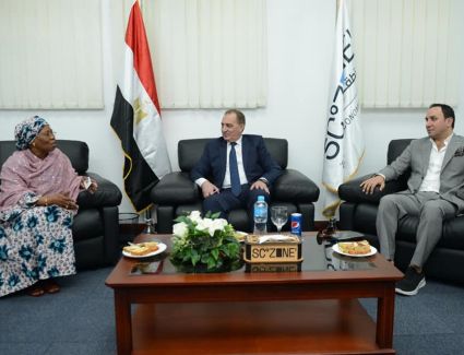 اقتصادية قناة السويس تستقبل وفد رجال الأعمال المصريين الأفارقة