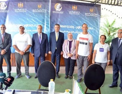 محافظ القليوبية ورئيس البنك الزراعي المصري يشهدان المؤتمر الجماهيري للشمول المالي بقرى حياة كريمة