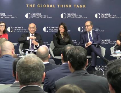 المشاط تُشارك في إطلاق كتاب "إعادة تقييم أجندة النمو الشامل بمنطقة الشرق الأوسط وشمال أفريقيا