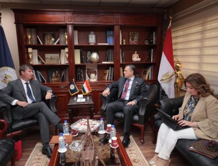 وزير السياحة يستقبل سفير دولة بلجيكا بالقاهرة لبحث تعزيز سبل التعاون بين البلدين