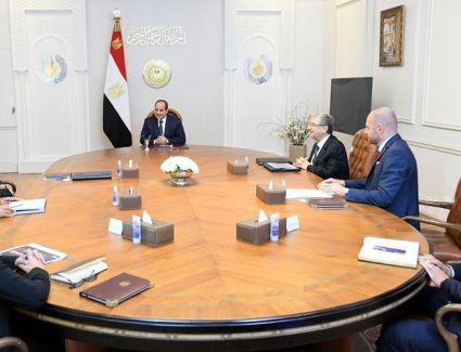 الرئيس السيسي يستقبل رئيس المجلس الإشرافي لشركة سيمنز العالمية للطاقة