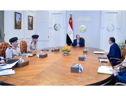 الرئيس يتابع سير الأعمال والموقف التنفيذي للعاصمة الإدارية الجديدة خاصةً مدينة الفنون والثقافة