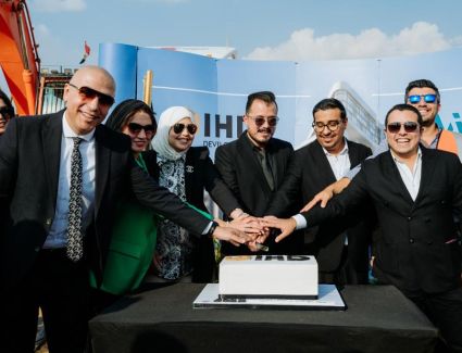 "IHD" تضع حجر الاساس لمشروعها VIVIDBUSINSSS TOWER