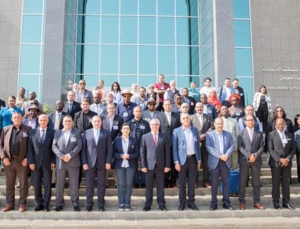 اقتصادية قناة السويس تستقبل وفد  رؤساء اتحادات الصناعات من مختلف دول العالم