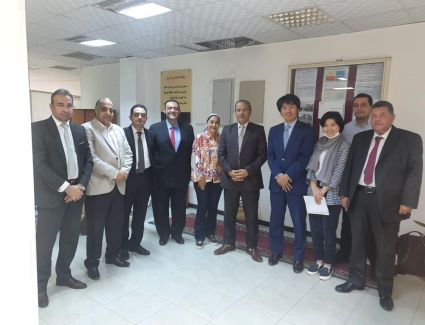 وفد جايكا اليابانية يتفقد آليات تقديم الخدمات غير المالية لأصحاب المشروعات الصغيرة في بني سويف