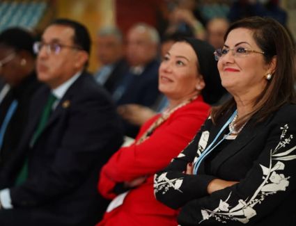 وزيرة البيئة والمنسق الوزاري ومبعوث مؤتمر المناخ COP27 تشارك في إطلاق خطة مصر  الاستثمارية للاستراتيجية الوطنية للتغيرات المناخية 2050