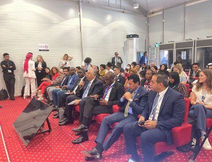 على هامش قمة المناخ cop27  القصير يشارك وزير الرياضة في الجلسة الخاصة بالاطفال