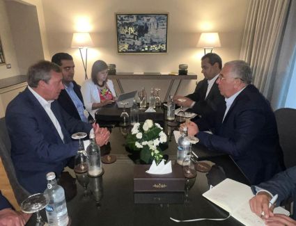 وزير الزراعة يبحث مع نظيره الاسترالي آفاق التعاون المشترك بين البلدين 