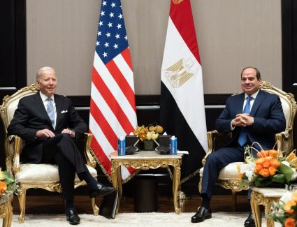بايدن : نقدّر موقف مصر من الحرب الروسية  الأوكرانية ونأمل أن تكون علاقتنا أقرب وأقوى
