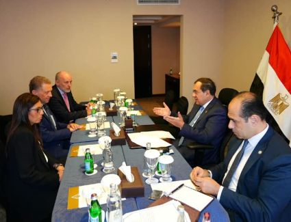 الملا يلتقي وفد شركة IBM على هامش المشاركة في مؤتمر المناخ COP27