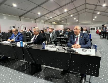 "القصير" يشارك في جلسة مبادرة الابتكار الزراعي بقمة المناخ بمدينة شرم الشيخ 