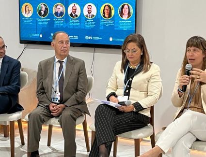 نائب وزير الإسكان لشئون البنية الأساسية يُشارك في جلسة نقاشية حول تحلية المياه ضمن فعاليات مؤتمر المناخ