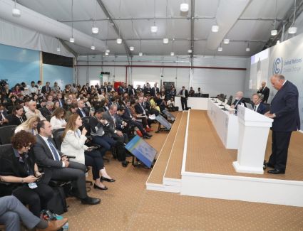 خلال يوم الحلول المناخية بمؤتمر المناخ…  شكري يُشارك في الاجتماع الوزاري حول غاز الميثان 