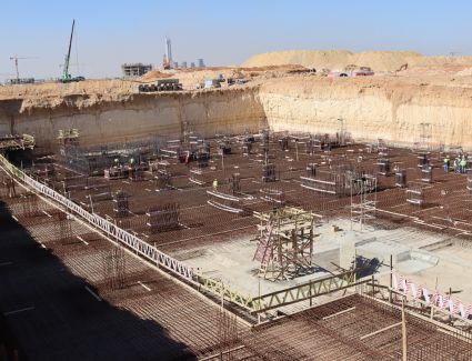 «نخيل للتطوير» تبدأ تنفيذ الأعمال الخرسانية بمشروع «Trio V Tower» بالعاصمة الإدارية