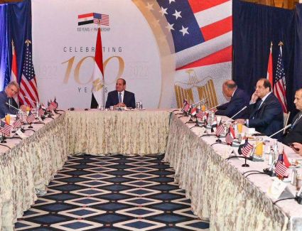 عاجل: الرئيس السيسي يشارك في إفطار عمل مع عدد من القيادات الجمهورية بمجلس النواب الأمريكي