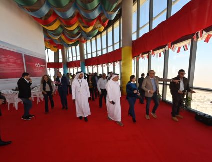 "الجزار" يصطحب نظرائه وزراء الإسكان والتعمير العرب فى زيارة موسعة للمشروعات المختلفة بالعاصمة الإدارية 