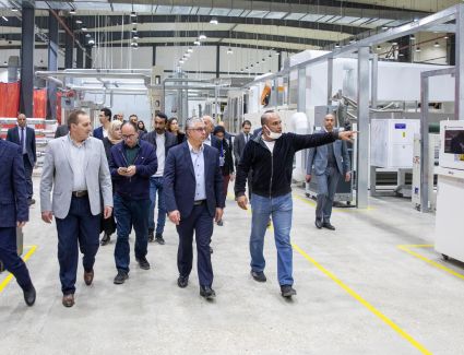 "وليد جمال الدين" يتفقد بعض المشروعات التابعة لشركة تيدا-مصر بالمنطقة الصناعية بالسخنة