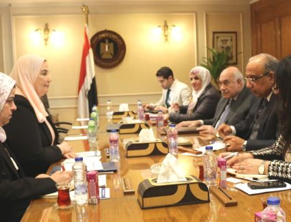 وزيرا قطاع الأعمال والتضامن يبحثان تعزيز التعاون في إقامة مشروعات صغيرة لتوفير فرص عمل