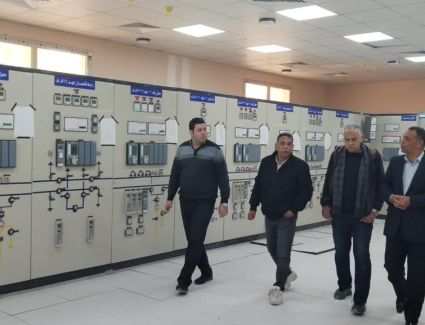 مسئولو جهاز " مدينة  بدر " يتفقدون محطة الكهرباء رقم 3..وأعمال تطوير الطرق بالمدينة