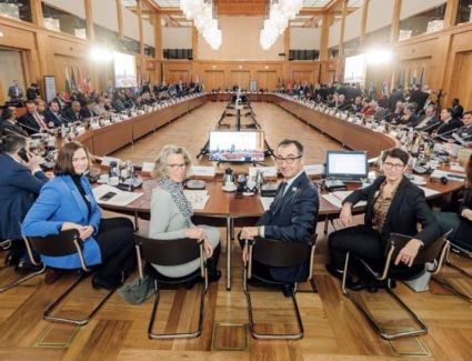 وزير التموين يشارك بالجلسة الختامية للمنتدى الدولي للأغذية والزراعة في برلين