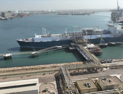 إنتاج وتصدير الشحنة رقم 500 من مصنع اسالة الغاز في دمياط بمصر