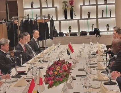 وفد المنطقة الاقتصادية لقناة السويس يختتم أعمال المناقشات مع مجلس الأعمال المصري الياباني