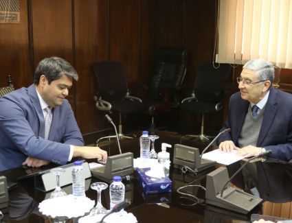 وزير الكهرباء يستقبل النائب الاول لوزير الطاقة الاوزباكستانى لبحث التعاون بين البلدين