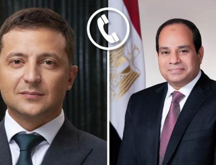 عاجل: الرئيس السيسي يؤكد دعم مصر لجميع المساعي الهادفة إلى تهدئة الأوضاع في أوكرانيا