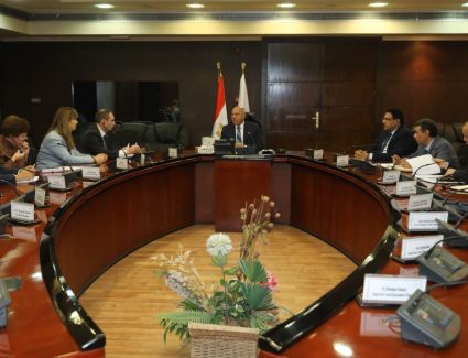 وزير النقل يبحث مع وفد البنك الأوروبي لإعادة الإعمار والتنمية EBRD، الموقف التنفيذي لعدد من المشروعات المشتركة