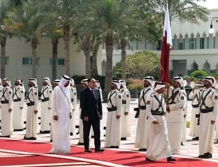 مراسم استقبال رسمية لرئيس مجلس الوزراء اليوم إلى الديوان الأميري لدولة قطر