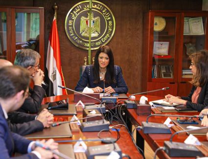 "المشاط" تبحث مع وفد البرلمان الأوروبي تطور علاقات التعاون الإنمائي