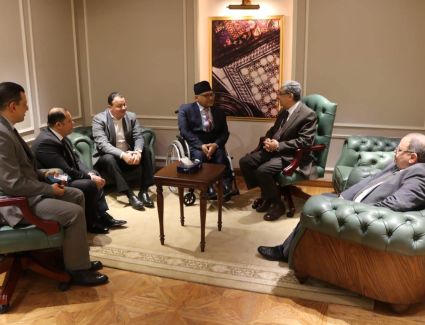 وزير الكهرباء يستقبل سفير نيبال بالقاهرة لبحث التعاون المشترك