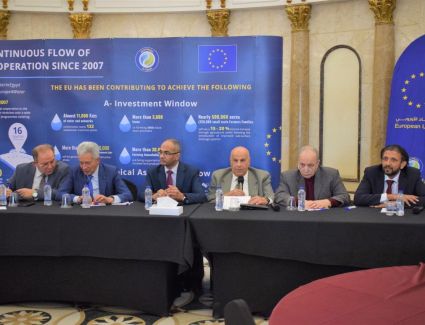 نائب وزير الإسكان لشئون البنية الأساسية يترأس ورشة العمل الختامية الخاصة بمحطات تحلية مياه البحر 