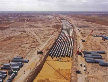 مصر تشق أطول نهر صناعي بالعالم بطول 114 كيلومترا 