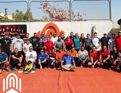 بالصور.. فاعليات بطولة البادل للموظفين ببنك القاهرة