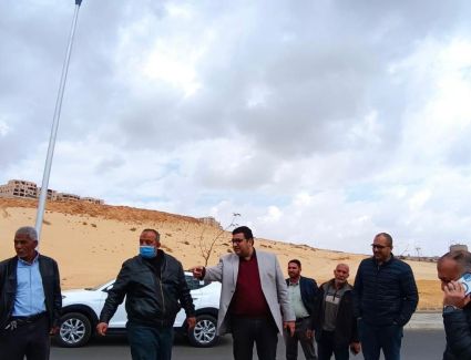 رئيـس جهاز مدينة العبور يتفقد سير العمل بالمشروعات السكنية وأعمال التطوير الجارية بالمدينة