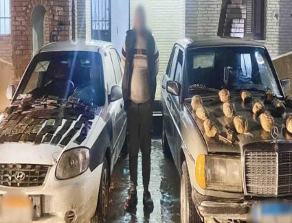 أول يوم رمضان .. ضبط عنصر إجرامي قبل تهريبه مواد مخدرة بقيمة 1.3 مليون جنيه 